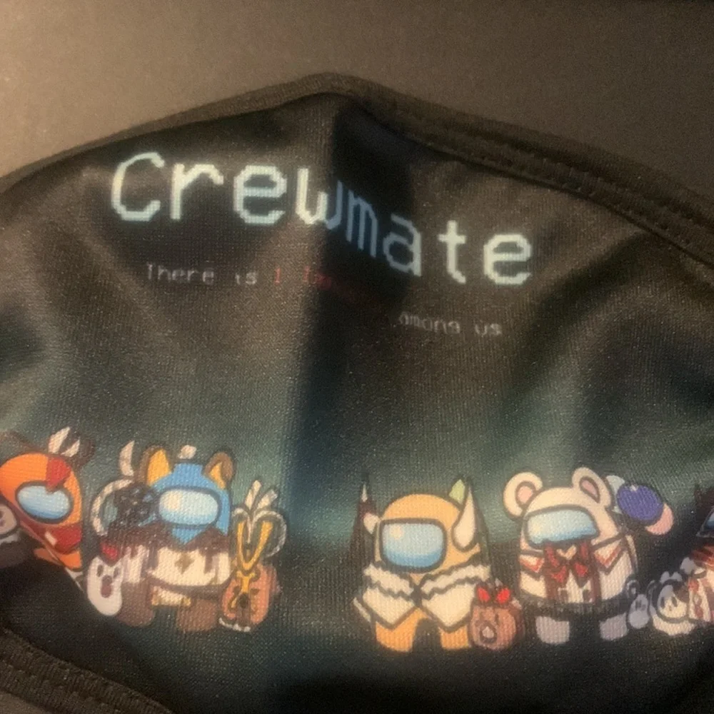 NWT 3pcs Among Us games reusable washable kids face masks